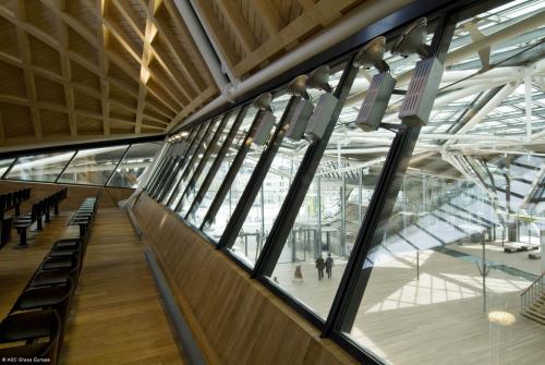 Venlo city hall pyrobel fire resistant glass
